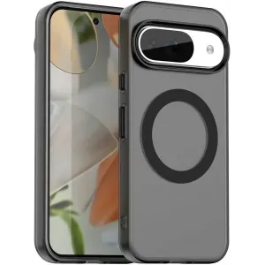 Phonesta HardFrost Back Cover hoesje met MagSafe voor Google Pixel 9 - Mat Zwart