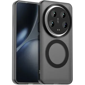 Phonesta HardFrost Back Cover hoesje met MagSafe voor Xiaomi 14 Ultra - Mat Zwart
