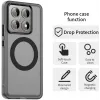 Phonesta HardFrost Back Cover hoesje met MagSafe voor Xiaomi 14T - Mat Zwart 4