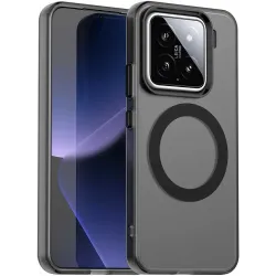 Phonesta HardFrost Back Cover hoesje met MagSafe voor Xiaomi 15 - Mat Zwart