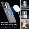 Phonesta HardFrost Back Cover hoesje met MagSafe voor Xiaomi Redmi 13C 4G/5G / Xiaomi Poco C65 - Mat Zwart 3