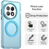 Phonesta HardFrost Back Cover hoesje met MagSafe voor OnePlus 13 - Mat Blauw 2