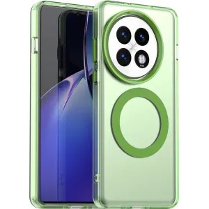 Phonesta HardFrost Back Cover hoesje met MagSafe voor OnePlus 13 - Mat Groen