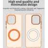 Phonesta HardFrost Back Cover hoesje met MagSafe voor Motorola Edge 60 Neo/Edge 50 Neo / ThinkPhone 25 - Mat Oranje 7