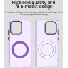 Phonesta HardFrost Back Cover hoesje met MagSafe voor Motorola Edge 60 Neo/Edge 50 Neo / ThinkPhone 25 - Mat Paars 7