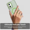Phonesta HardFrost Back Cover hoesje met MagSafe voor Motorola Moto G35 - Mat Groen 5