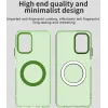 Phonesta HardFrost Back Cover hoesje met MagSafe voor Motorola Moto G35 - Mat Groen 6