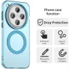 Phonesta HardFrost Back Cover hoesje met MagSafe voor Oppo Find X8 Pro - Mat Blauw 4