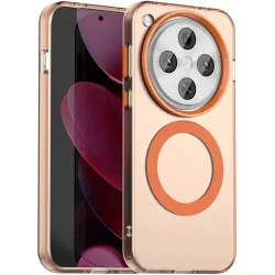 Phonesta HardFrost Back Cover hoesje met MagSafe voor Oppo Find X8 Pro - Mat Oranje