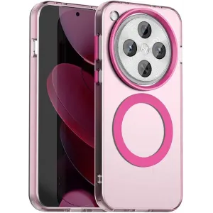 Phonesta HardFrost Back Cover hoesje met MagSafe voor Oppo Find X8 Pro - Mat Roze