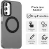 Phonesta HardFrost Back Cover hoesje met MagSafe voor Samsung Galaxy A15 4G/5G - Mat Zwart 4