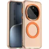 Phonesta HardFrost Back Cover hoesje met MagSafe voor HONOR Magic7 Pro - Mat Oranje