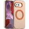 Phonesta HardFrost Back Cover hoesje met MagSafe voor Google Pixel 9a - Mat Oranje
