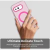 Phonesta HardFrost Back Cover hoesje met MagSafe voor Google Pixel 9a - Mat Roze 5