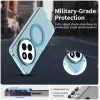 Phonesta HardFrost Back Cover hoesje met MagSafe voor Xiaomi Redmi 14C / Xiaomi Poco C75 - Mat Blauw 2