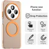 Phonesta HardFrost Back Cover hoesje met MagSafe voor Xiaomi Redmi 14C / Xiaomi Poco C75 - Mat Oranje 4