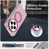 Phonesta HardFrost Back Cover hoesje met MagSafe voor Xiaomi Redmi 14C / Xiaomi Poco C75 - Mat Roze 2
