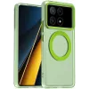 Phonesta HardFrost Back Cover hoesje met MagSafe voor Xiaomi Poco X6 Pro - Mat Groen
