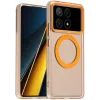 Phonesta HardFrost Back Cover hoesje met MagSafe voor Xiaomi Poco X6 Pro - Mat Oranje