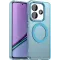 Phonesta HardFrost Back Cover hoesje met MagSafe voor Xiaomi Redmi Note 14 5G - Mat Blauw