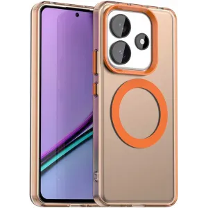 Phonesta HardFrost Back Cover hoesje met MagSafe voor Xiaomi Redmi Note 14 5G - Mat Oranje