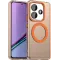 Phonesta HardFrost Back Cover hoesje met MagSafe voor Xiaomi Redmi Note 14 5G - Mat Oranje