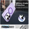Phonesta HardFrost Back Cover hoesje met MagSafe voor Xiaomi Redmi Note 14 5G - Mat Paars 3