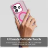 Phonesta HardFrost Back Cover hoesje met MagSafe voor Xiaomi Redmi Note 14 5G - Mat Roze 5