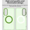 Phonesta HardFrost Back Cover hoesje met MagSafe voor Samsung Galaxy S25 Edge - Mat Groen 3