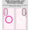 Phonesta HardFrost Back Cover hoesje met MagSafe voor Samsung Galaxy S25 Edge - Mat Roze 3