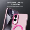 Phonesta HardFrost Back Cover hoesje met MagSafe voor Samsung Galaxy S25 Edge - Mat Roze 7