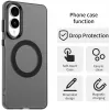 Phonesta HardFrost Back Cover hoesje met MagSafe voor Samsung Galaxy S25 Edge - Mat Zwart 2