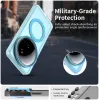 Phonesta HardFrost Back Cover hoesje met MagSafe voor Xiaomi 15 Ultra - Mat Blauw 7