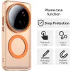 Phonesta HardFrost Back Cover hoesje met MagSafe voor Xiaomi 15 Ultra - Mat Oranje 5