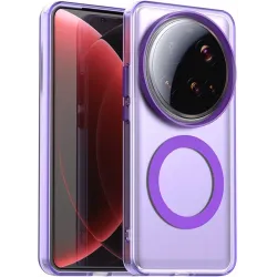 Phonesta HardFrost Back Cover hoesje met MagSafe voor Xiaomi 15 Ultra - Mat Paars