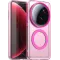 Phonesta HardFrost Back Cover hoesje met MagSafe voor Xiaomi 15 Ultra - Mat Roze