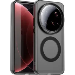 Phonesta HardFrost Back Cover hoesje met MagSafe voor Xiaomi 15 Ultra - Mat Zwart