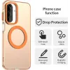Phonesta HardFrost Back Cover hoesje met MagSafe voor Samsung Galaxy A17/A26 - Mat Oranje 2
