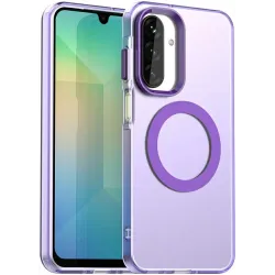 Phonesta HardFrost Back Cover hoesje met MagSafe voor Samsung Galaxy A17/A26 - Mat Paars