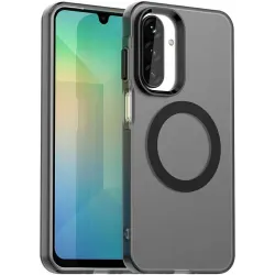 Phonesta HardFrost Back Cover hoesje met MagSafe voor Samsung Galaxy A17/A26 - Mat Zwart