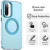 Phonesta HardFrost Back Cover hoesje met MagSafe voor Samsung Galaxy A36/A56 - Mat Blauw 4