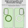 Phonesta HardFrost Back Cover hoesje met MagSafe voor Samsung Galaxy A36/A56 - Mat Groen 6