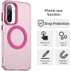 Phonesta HardFrost Back Cover hoesje met MagSafe voor Samsung Galaxy A36/A56 - Mat Roze 4