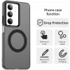 Phonesta HardFrost Back Cover hoesje met MagSafe voor Realme 14x / C75 - Mat Zwart 2