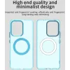 Phonesta HardFrost Back Cover hoesje met MagSafe voor Oppo Reno13 F 4G/5G / Reno13 FS 5G - Mat Blauw 6