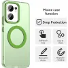 Phonesta HardFrost Back Cover hoesje met MagSafe voor Oppo Reno13 F 4G/5G / Reno13 FS 5G - Mat Groen 2