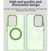Phonesta HardFrost Back Cover hoesje met MagSafe voor Oppo Reno13 F 4G/5G / Reno13 FS 5G - Mat Groen 6