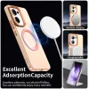 Phonesta HardFrost Back Cover hoesje met MagSafe voor Oppo Reno13 F 4G/5G / Reno13 FS 5G - Mat Oranje 4