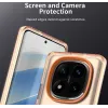 Phonesta HardFrost Back Cover hoesje met MagSafe voor Xiaomi Redmi Note 14 Pro 4G - Mat Oranje 7