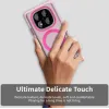 Phonesta HardFrost Back Cover hoesje met MagSafe voor Xiaomi Redmi Note 14 Pro 4G - Mat Roze 5